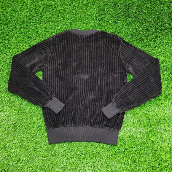 Vintage MOD Ribbed Sweater Womens XS 16x22 Black - Picture 2 of 7